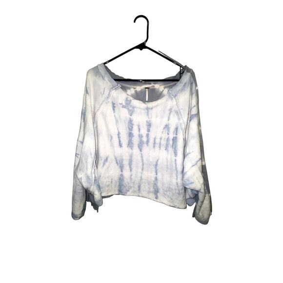 Free People East Meets West Tye-Dye Sweatshirt Size Small - Picture 3 of 7